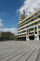 Belgium, Brussels, building, day, eye level view, natural light, pavement, square, summer