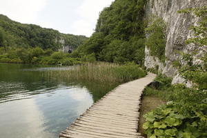 bridge, Croatia, day, decking, diffuse, diffused light, eye level view, Karlovacka, lake, natural light, reed, summer