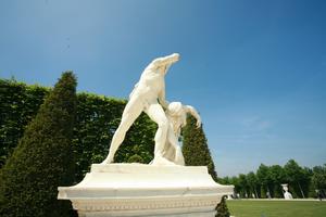 architecture, day, elevated, France, Ile-De-France, landmarks, object, Palace of Versailles, Paris, park, sculpture, spring, summer, sunny