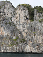 cliff, day, diffuse, diffused light, eye level view, summer, Thailand