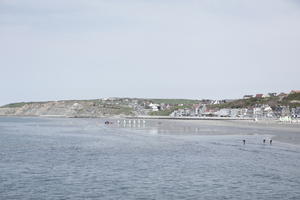 beach, Boulogne-sur-Mer, day, elevated, France, Nord-Pas-de-Calais, seascape, spring, sunny