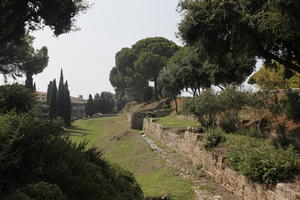 Campania, day, exhibition, exposition, eye level view, Italia , Napoli, park, ruin, summer, tree, tree canopy