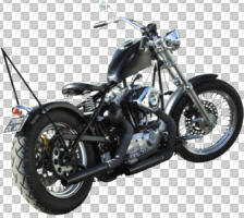 custom, cutout, day, eye level view, Harley Davidson, motorcycle, parking, sunny