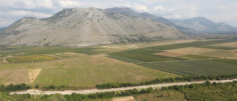 autumn, Croatia, day, elevated, field, mountain, sunny, valley