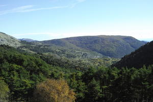 autumn, bright, day, elevated, France, mountain, Provence Alpes Cote D