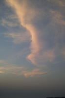 Cirrocumulus, cloud, Croatia, dusk, evening, eye level view, open space, sky, summer, Zadarska