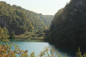 Croatia, day, elevated, forest, Karlovacka, lake, mountain, sunny, tree, vegetation