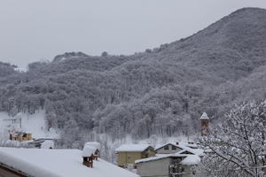 ambient light, day, diffuse, diffused light, elevated, Italia , morning, mountain, natural light, overcast, snow, Veneto, winter