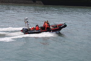 boat, Boulogne-sur-Mer, day, elevated, France, Nord-Pas-de-Calais, seascape, spring, sunny