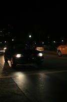 artificial lighting, car, eye level view, Florida, Miami, night, street, The United States, winter