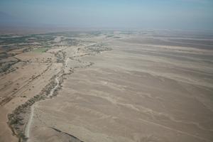 aerial view, agriculture, day, desert, field, Ica, natural light, Nazca, Peru, sunny