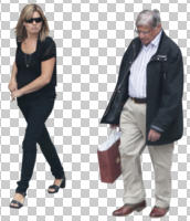 casual, caucasian, couple, cutout, cutout couples, cutout people, day, diffuse, diffused light, elevated, front, summer, walking