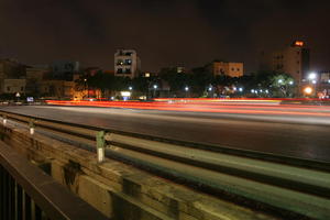 artificial lighting, autumn, dark, evening, eye level view, Malta, Malta, night, road