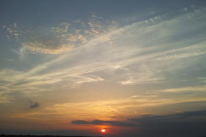 cloud, Croatia, eye level view, sky, summer, sunset, sunset