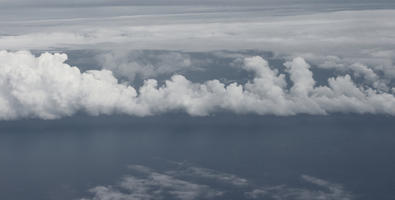 aerial view, Canarias, cloudscape, day, diffuse, diffused light, Spain