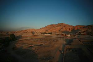 aerial view, desert, dusk, East Timor, Egypt, Egypt, ruin