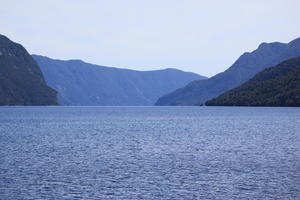 day, eye level view, mountain, New Zealand, seascape, summer, sunny