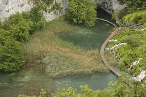 above, bridge, Croatia, day, diffuse, diffused light, elevated, Karlovacka, lake, natural light, reed, summer