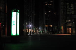 artificial lighting, building, England, eye level view, lobby, London, night, plaza, spring, The United Kingdom, urban