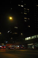 artificial lighting, Copenhagen , Denmark, eye level view, Kobenhavn, night, outdoor lighting, street