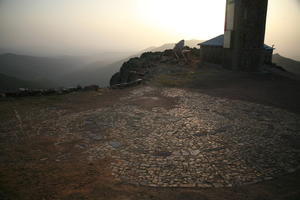 Castilla y Leon, dusk, elevated, pavement, Salamanca, Spain, square, summer, sunlight, sunny, sunshine