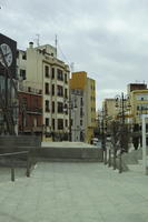 building, cloudy, day, eye level view, lamppost, Orihuela, pavement, residential, Spain, Valenciana