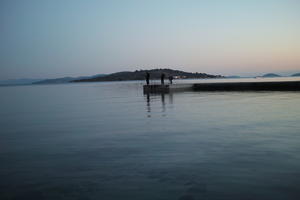 autumn, Croatia, diffuse, diffused light, dusk, eye level view, seascape, Sibensko-Kninska, Vodice