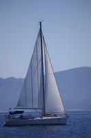 coastline, Croatia, day, eye level view, seascape, summer, transport, yacht