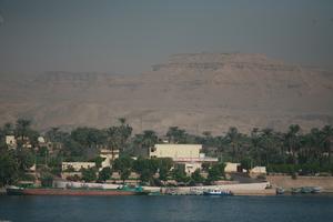 boat, day, East Timor, Egypt, Egypt, elevated, landmarks, natural light, palm, river, river Nile, tree, vegetation