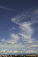 blue, Cirrus, cloud, cloudy, Croatia, Cumulus, day, eye level view, noon, open space, sky, summer, sunny, Zadarska