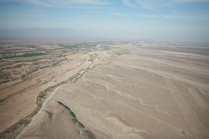 aerial view, agriculture, day, desert, field, Ica, landmarks, natural light, Nazca, Nazca lines, Peru, sunny