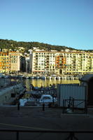 boat, day, elevated, facade, France, harbour, Nice, Provence Alpes Cote D