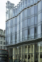 building, cloudy, day, department store, England, eye level view, facade, glass, London, The United Kingdom