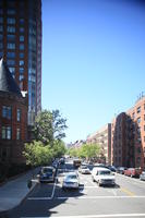 building, car, day, elevated, Manhattan, New York, street, sunny, The United States, van