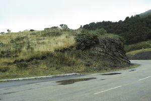 Asturias, day, diffuse, diffused light, eye level view, mountain, natural light, road, rockery, Spain, summer