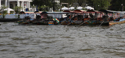 Bangkok, boat, day, diffuse, diffused light, eye level view, Krung Thep Mahanakhon, natural light, river, summer, Thailand