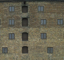 brick, day, facade, texture