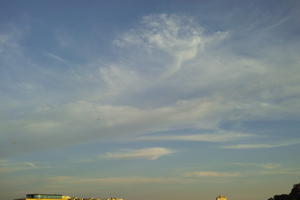 Cirrus, cloud, cloudy, Croatia, day, evening, eye level view, open space, sky, summer, Zadarska