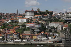 cityscape, day, elevated, Porto, Porto, Portugal, spring, sunny, urban