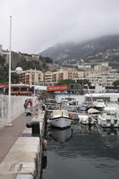 ambient light, day, diffused light, eye level view, marina, Monaco, Monte Carlo, Monte-Carlo, natural light, overcast, sailboat, spring, yacht