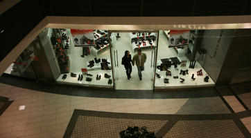 above, artificial lighting, indoor lighting, interior, Lubuskie, Poland, shop, shopfronts, shopping centre, Zielona Góra