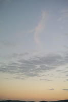 Altocumulus, cloud, Croatia, dusk, dusk, evening, eye level view, open space, sky, summer, Zadarska