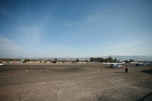 airplane, airport, day, eye level view, Ica, natural light, Nazca, Peru, sky, sunny