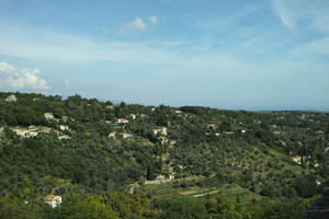 Chateauneuf, clear, day, eye level view, France, mountain, Provence Alpes Cote D