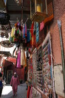 autumn, day, eye level view, jewellery, market, Marrakech, Marrakesh, Morocco, souvenir, stall, sunny