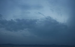 autumn, cloud, cloudy, Croatia, dusk, dusk, eye level view, open space, overcast, sky, Zadar, Zadarska