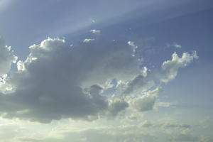 Andalucia, below, cloud, day, San Pedro, sky, Spain, summer, sun glare, sunny