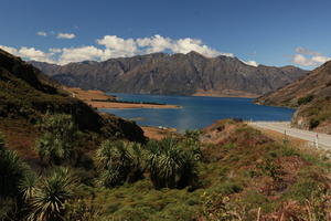 day, elevated, lake, mountain, palm, summer, sunlight, sunny, sunshine