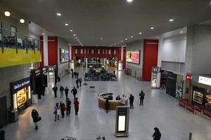 artificial lighting, ceiling, desk, display, elevated, England, indoor lighting, interior, London, The United Kingdom