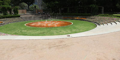 Australia, day, eye level view, fountain, grass, New South Wales, park, summer, sunny, Sydney, vegetation